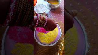 Diwali rangoli shortshortsshortfeed ytshorts trendingshorts [upl. by Wakefield]