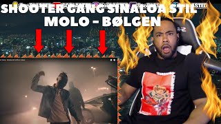 AMERICANS REACT TO DANISH RAP SHOOTER GANG Sinaloa stil X MOLO  Bølgen [upl. by Nylrahc]