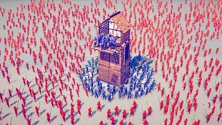 MILITARY ARMY TOWER DEFENSE 🪖 vs 👑 200x EVERY TEAM ARMY  Totally Accurate Battle Simulator  TABS [upl. by Herzen]