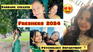 Darrang College Freshers😍Psychology Department2024 [upl. by Emia694]