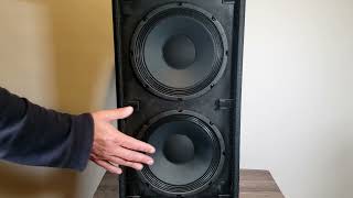 Eminence BP102 Legend Speakers in my Ampeg Micro CL  They work great  Not a sound test [upl. by Ahsiam]