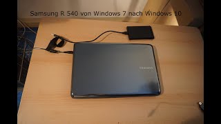 007 Samsung R540 Cori3 Windows 10 Update DE [upl. by Sasha]