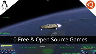 Top 10 Free and Open Source Linux Games in 2016 [upl. by Ojahtnamas]