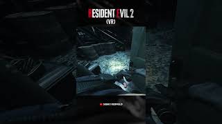 RE2 VR por primera vez👀 shorts residentevil quest2 [upl. by Leile]