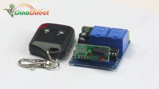 Wireless Remote Control Switch System AKRK02B12AKMF02 [upl. by Simaj]