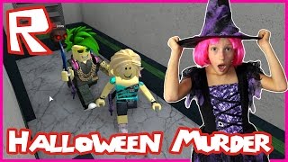 Murder Mystery Halloween Style  Roblox [upl. by Zeuqirdor316]