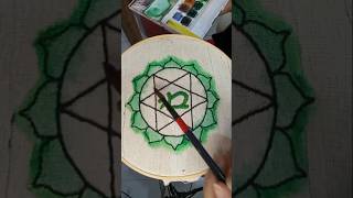 Anahata chakra embroidery anahata chakracorazon hechoamano bordado music [upl. by Subocaj]