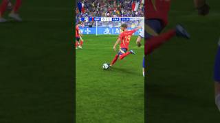 Lamine Yamal AMAZING goal vs France in EAFC24 🔥 yamal lamineyamal spain euro2024 [upl. by Nivlek]