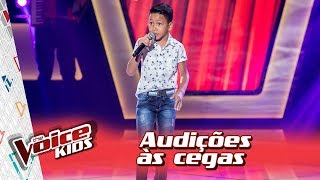 Matheus Tavares canta ‘Ainda Ontem Chorei de Saudade’ – ‘The Voice Kids Brasil’  3ª Temporada [upl. by Cutcheon]