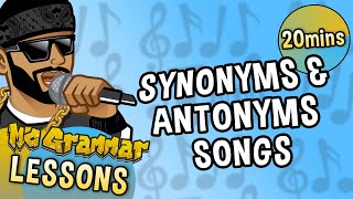 What are Synonyms and Antonyms  MC Grammar 🎤  Kids Songs 🎵  Songs for Kids 🎵 [upl. by Enneirb]