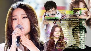 Korean Slow Songs Playlist with Lyrics  Side E  Special Appearances [upl. by Eulau696]