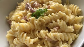 Recette Pâte à la Carbonara facile [upl. by Acinor]