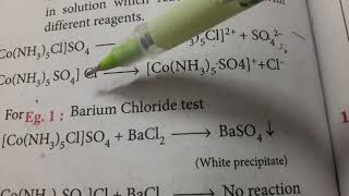 Test to identify ionization isomers [upl. by Thorstein]