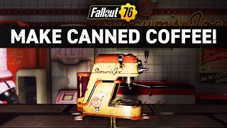 Why You NEED the NEW COFFEE MACHINE – Fallout 76 Atomic Shop Review [upl. by Amick]