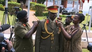 Muhoozi Kainerugaba officially decorated as Major General [upl. by Sydney]