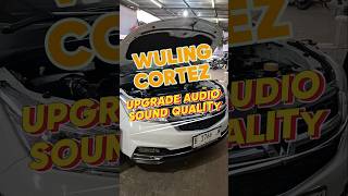 WULING CORTEZ UPGRADE AUDIO SOUND QUALITY audiomobil wulingcortez paketaudiomobil dspamplifier [upl. by Kramal]