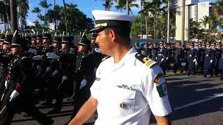 DESFILE MILITAR 27 DE FEBRERO 2018 RD Y MÉXICO MALECON SANTO DOMINGO [upl. by Nader311]