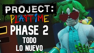 PROJECT PLAYTIME FASE 2 YA ESTA AQUI Reaccion y Gameplay  Project Playtime [upl. by Anaidirib]