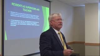 “Residents as Teachers” T Watson Jernigan MD [upl. by Ahcsim]