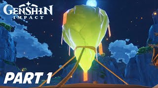 Lantern Rite Part 1 Walkthrough Gameplay Japanese Dub  Genshin Impact Lantern Rite [upl. by Lorianna103]