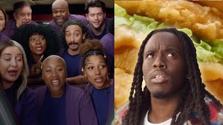 McDonalds Commercial 2024 Kai Cenat Chicken Big Mac Ad Review [upl. by Bohun100]