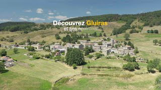 Clip touristique LA PROD AGILE  Présentation de Gluiras en Ardèche [upl. by Woody]