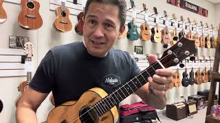 Aquila Nylgut vs Fluorocarbon Ukulele String Comparison at Aloha City Ukes [upl. by Shurwood]