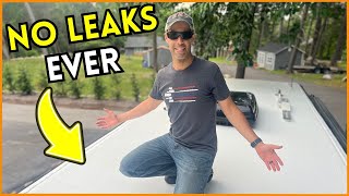 We Found The BEST NO MAINTENANCE RV Roof System On The Market [upl. by Mata]