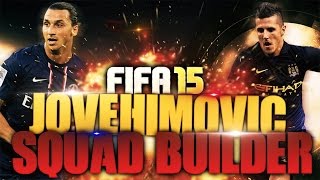 AWESOME IBRA HYBRID TEAM FIFA 15 SQUAD BUILDER [upl. by Naujtna]