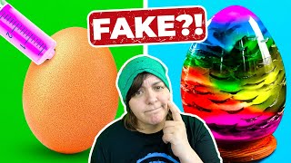 I Actually Try With Real Eggs Debunking 5Minute Crafts Resin Hacks [upl. by Sseb]