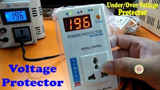 Digital Electronic Under Over Voltage Protector Vs Stabilizer A Complete Detail in UrduHindi [upl. by Kaz]