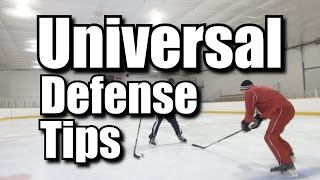 3 Universal Defensive Hockey Tips [upl. by Thurmann982]