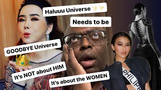 Miss Universe 2023 Philippines Michelle Dee Disrespected by MUO Owner Reaction Part 2 [upl. by Adam328]