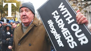 Jeremy Clarkson slams government during farmer protest in London [upl. by Skipp]