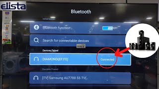 elista Led Tv Bluetooth connection elistabluetoothconnection [upl. by Wylie299]