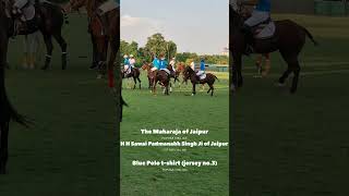 H H Sawai Padmanabh Singh ji of Jaipur MaharajaofJaipur PoloClubJaipur uspolo jaipurnews jaipur [upl. by Yreffeg431]