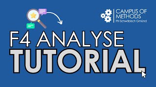 Qualitative Inhaltsanalyse mit f4analyse  Tutorial auf Deutsch für Anfänger [upl. by Eelanej]