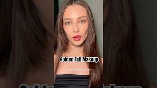 WARMTONED MAKEUP for fall ✨🍁 fallmakeuplook beautytips makeup beauty [upl. by Pomfrey]