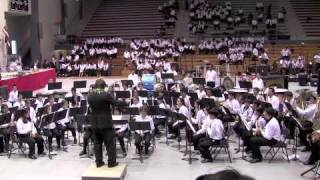 2009 Big Island Band Fest 110 Pantheon  Waiakea Intermediate [upl. by Enileoj]