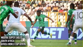 Nigeria vs South Africa Live Stream  Africa World Cup Qualifiers 2026  Super Eagles Watchalong [upl. by Htnnek]