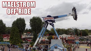 Maelstrom OffRide Footage Drayton Manor Intamin Frisbee  NonCopyright [upl. by Stralka]