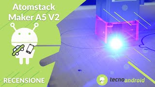 Incisore laser Atomstack Maker A5 V2 OTTIMO per iniziare [upl. by Roxane]