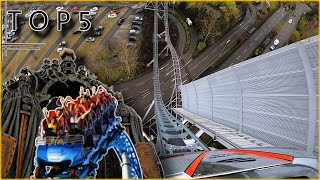 Die 5 BESTEN Achterbahnen im EUROPAPARK 2022 TopFünff [upl. by Eiralav]