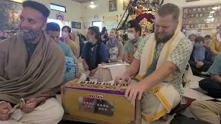 Amala Harinam and Kirtan Premi  Gaura Purnima Kirtan 2022 [upl. by Santini]