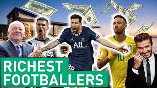 Top 5 Richest footballer in the world  Richest football players in the world  Networds [upl. by Kal]