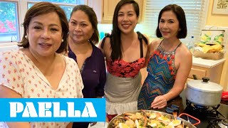 SEAFOOD PAELLA RECIPE STEP BY STEP  Keesas Kusina [upl. by Gomez]