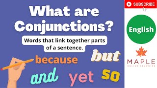 What are Conjunctions ► Learn English Grammar with Joining Words [upl. by Jessalin]