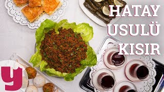 Hatay Usulü Kısır Tarifi  Pratik Tarifler  Yemekcom [upl. by Netsyrc]