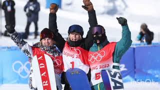 zoi Sadowskisynnott wins gold in womens snowboard slopestyle  Beijing 2022  2022 [upl. by Jona352]