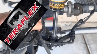 TeraFlex Brake Line Anchor kit install on Jeep Wrangler [upl. by Akiemat]